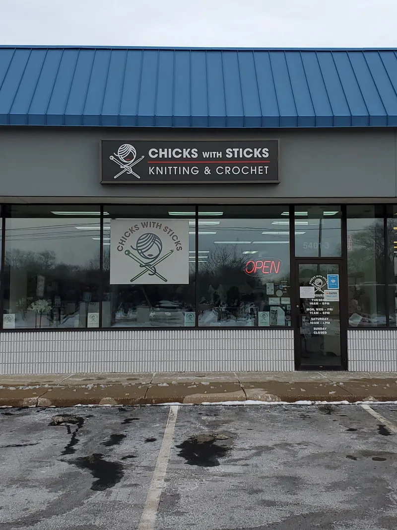 Chicks with Sticks