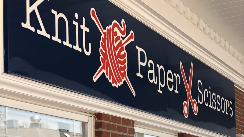 Knit Paper Scissors