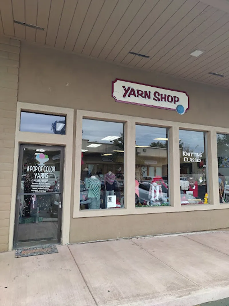 A Pop of Color Yarns