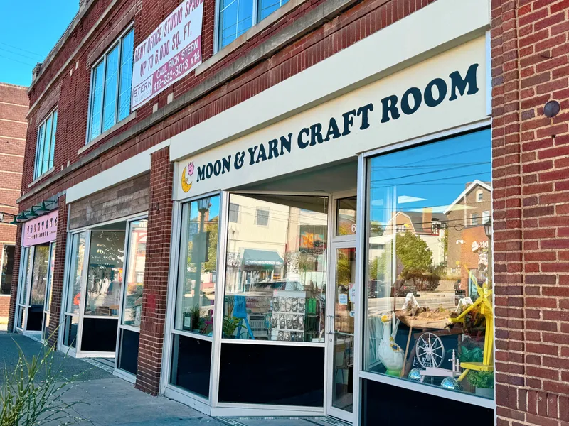 Moon & Yarn Craft Room